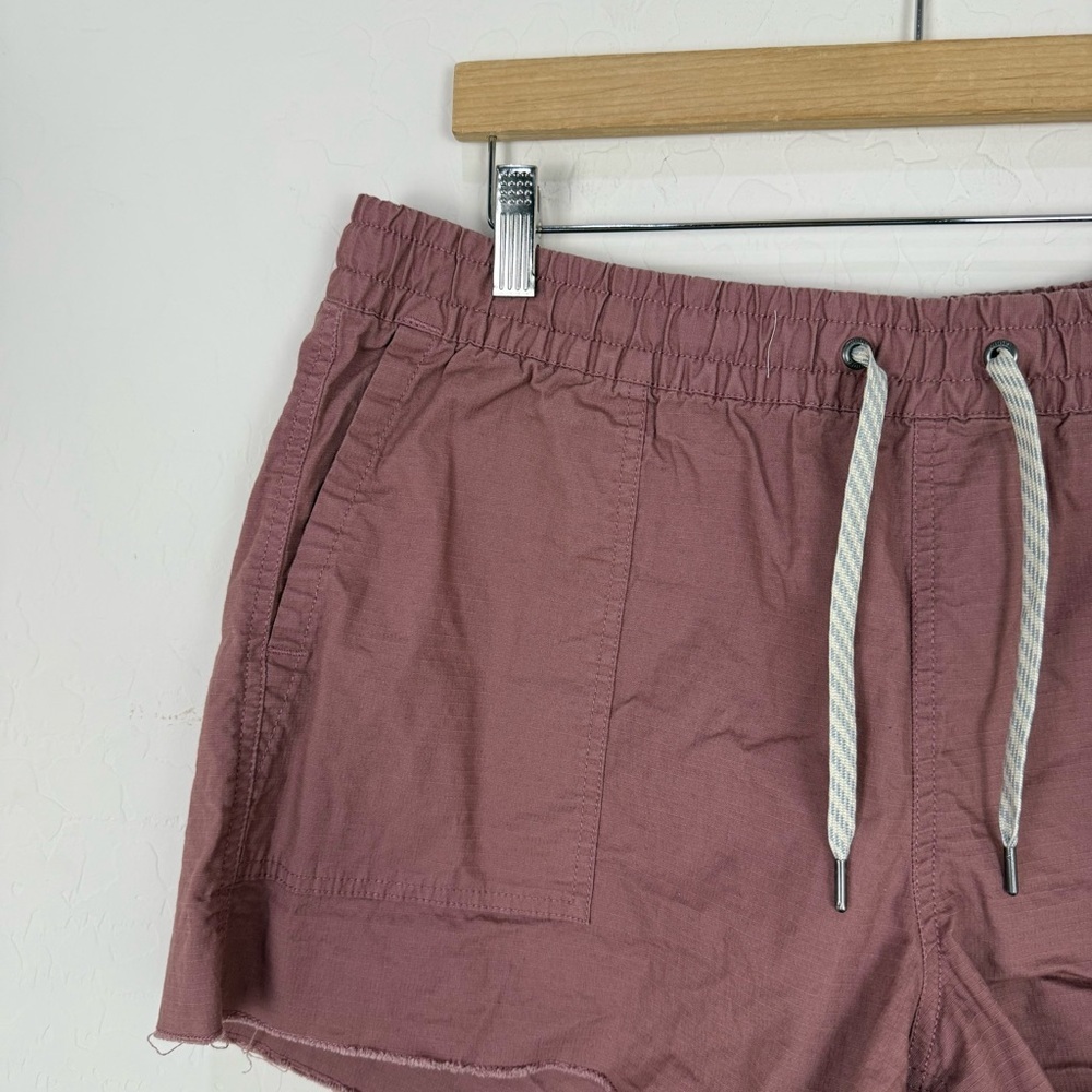 Vuori Mauve Vintage Ripstop Shorts Womens Pull On Elastic Waist - Picture 7 of 10